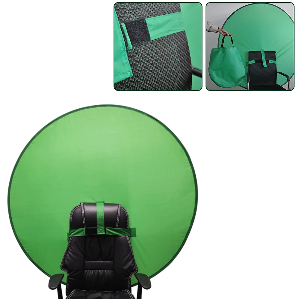 Travor Photography Backdrop Cloth Screen Photography Props Portable Chroma Background Foldable for Photo Video Studio Interview