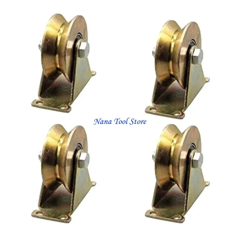 31GJ 1.2 "V-groef wiel schuifpoort casters zware rigide roller voor rollende poort