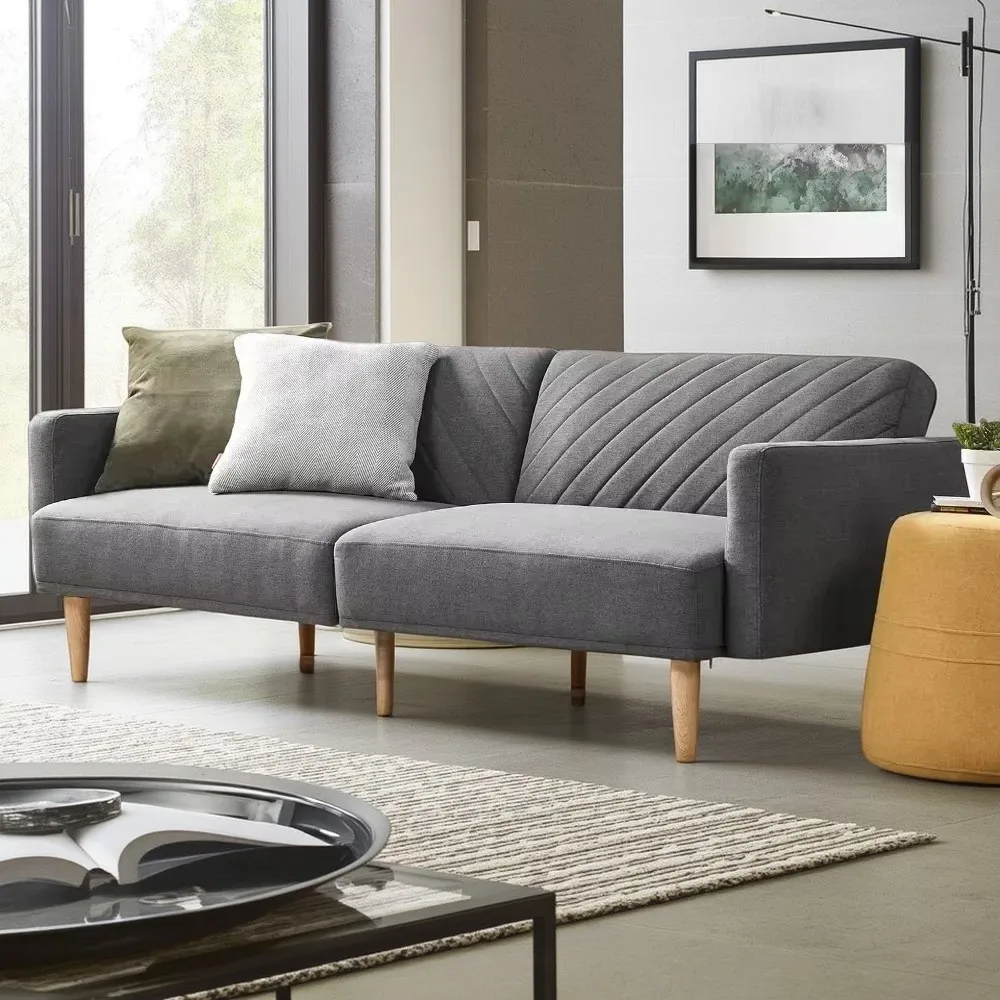 

Futon Sofa Bed, Couch|Small Sofa|Sleeper Sofa|Loveseat|Mid Century Modern Futon Couch, Sofa Cama, Couches for Living Room