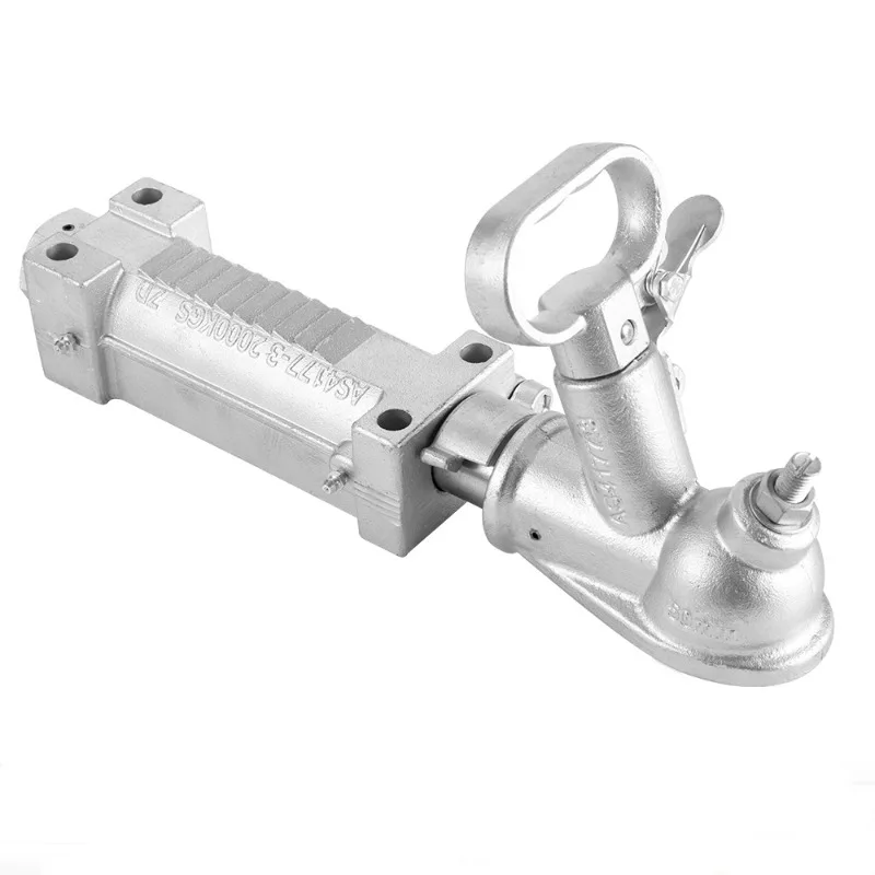 2T rated 4 trailer override coupling device mechanical brake bracket