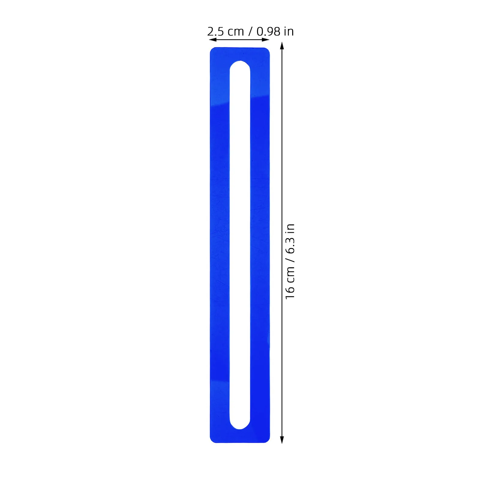 6Pcs Reading Guide Strips Dyslexia Overlay Ruler Kids Adults Reading Highlight Strips Learning Tool Bookmarks for Students