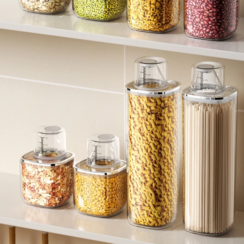 Freshness Preserving Sealable Containers Grains Sealed Containers for Healthy Snacks Meal Preparation