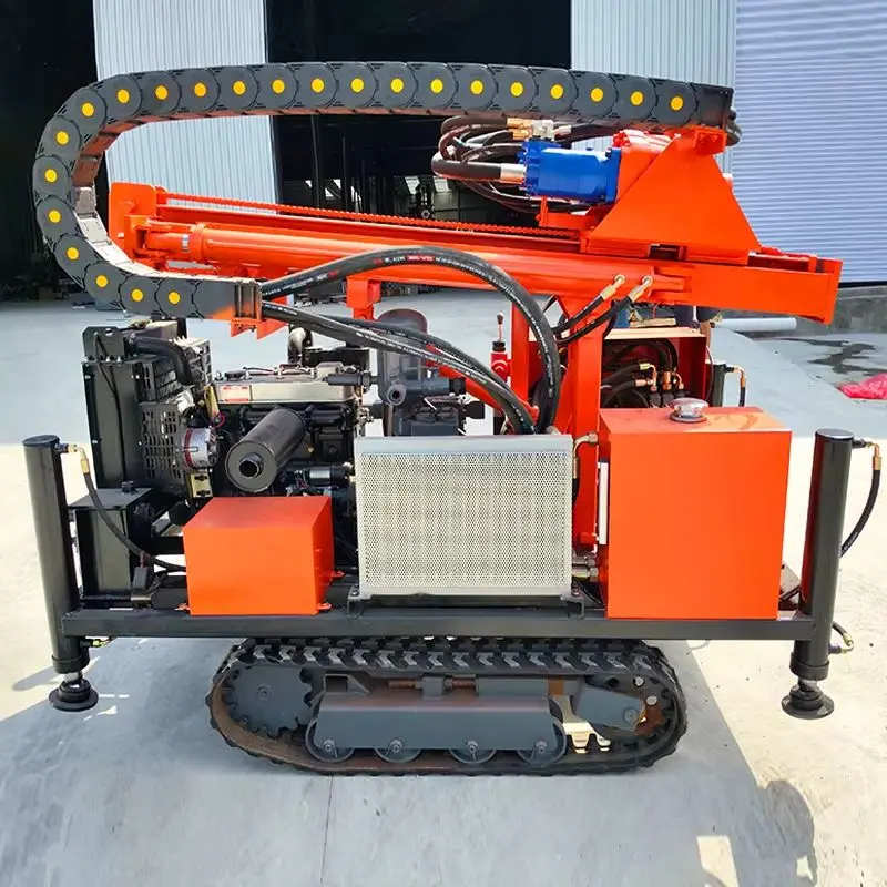 

Индивидуальное 200-метровое сельскохозяйственное ирригационное буровое оборудование, гидравлическая роторная буровая установка для водяных скважин, установка для бурения водяных скважин, продажа