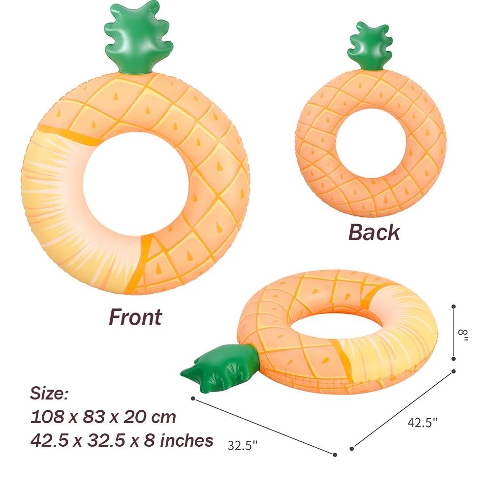 

Hot Sale PVC Inflatable Fruit-Shape Swimming Rings for Kids and Adults Highly Sought After Water Equipmentpromote sales