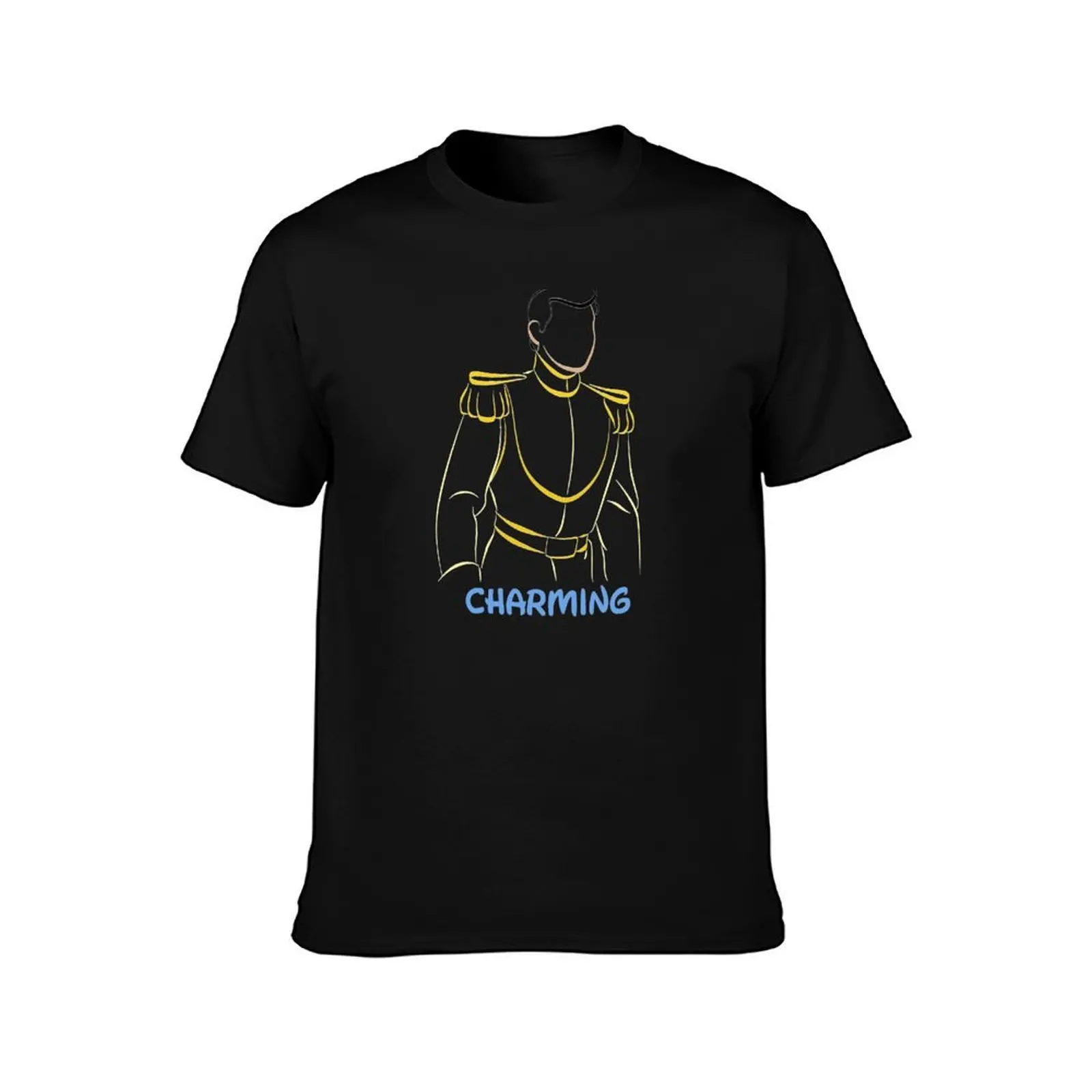 Prince Charming (Personalized, please Bubblemail/email me before ordering) T-Shirt Novelty Graphic Tee Shirt T-Shirt