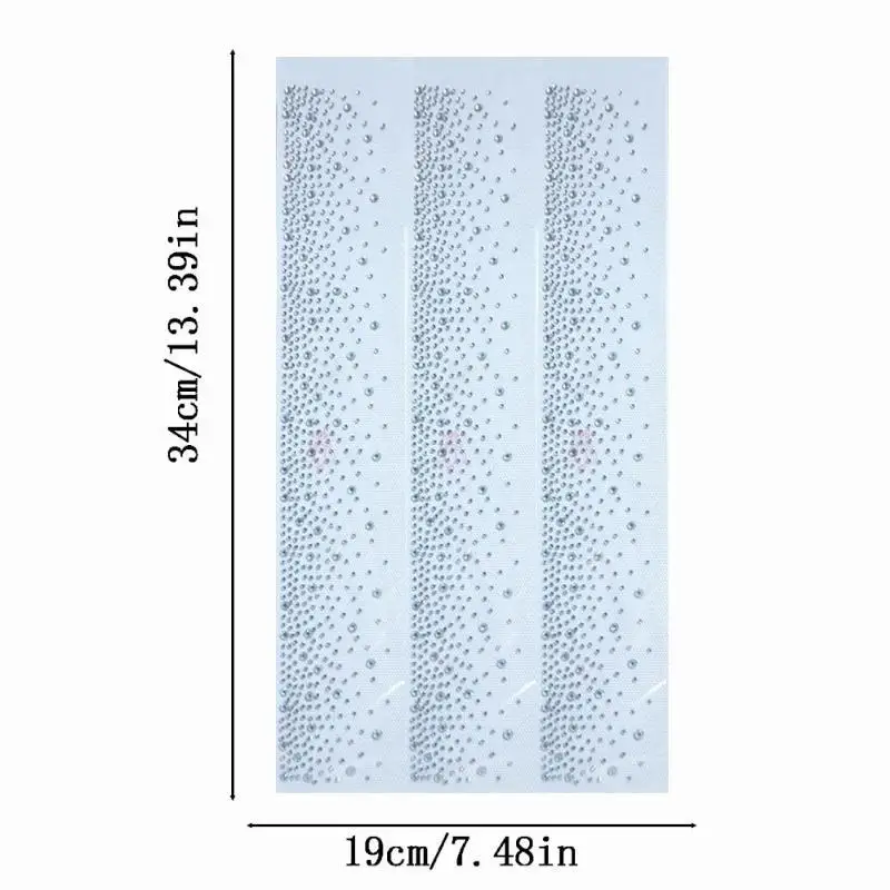 Aufbügelbarer Strass-Aufnäher, glänzender DIY-Stoffaufkleber, wasserdichter Kleidungsdekor-Aufkleber für Jeans, Rucksäcke, handgemachte Geschenke. – Detail 3