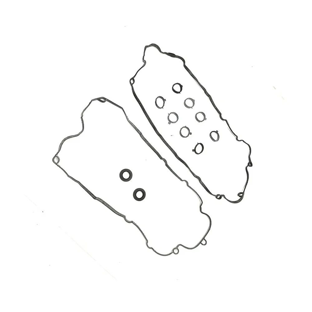 エンジン部品バルブカバーガスケットセットフィット 4.8 L 2008-2018 ポルシェカイエンパナメーラターボ M48 4.8L V8 ガス DOHC M 48.40 M 48.20