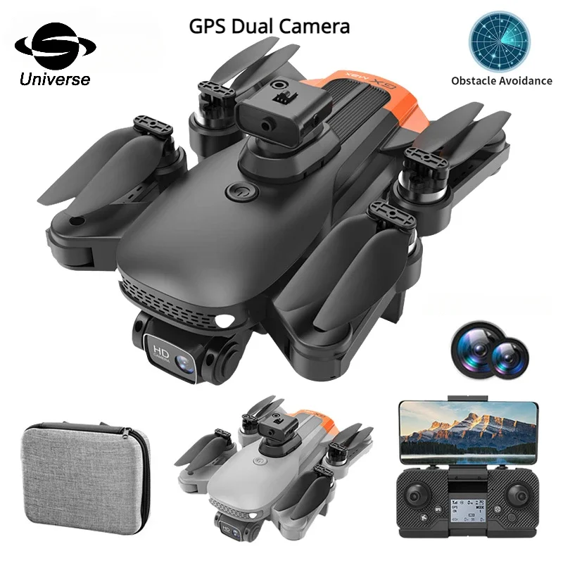 GX GPS MAX Drone  Professional GPS HD Camera Obstacle Avoidance Brushless Motor RC Dron Smart Optical Flow Foldable Long-lasting