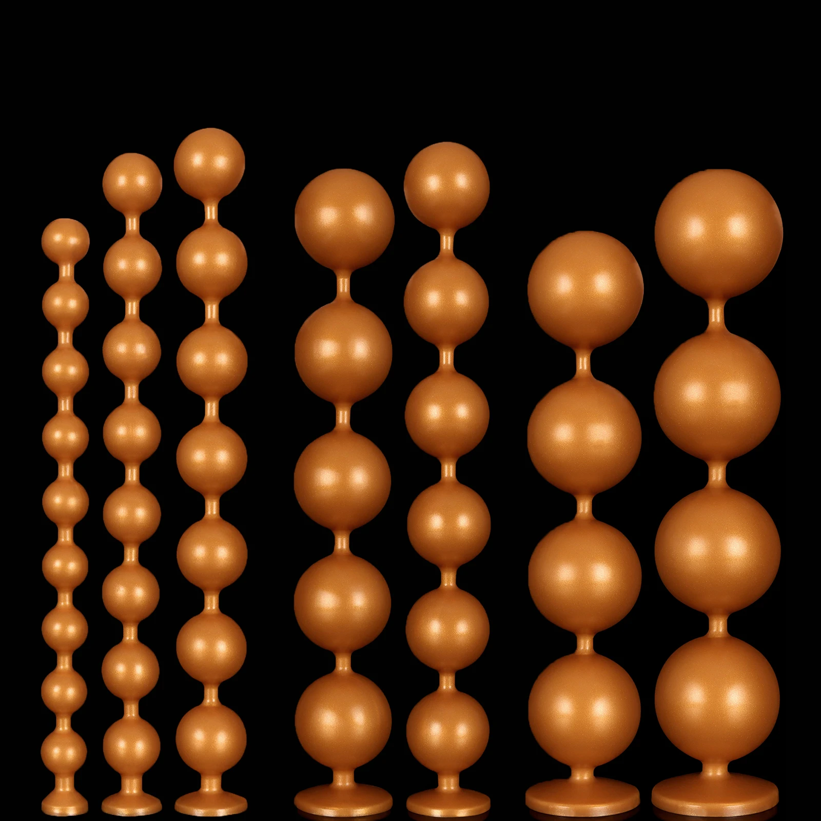 Super Giant Anal Beads Anal Plug Large Round Butt Plug Training Anal Dilator Prostate Massager Adult Sex Toys For Women Men Gay