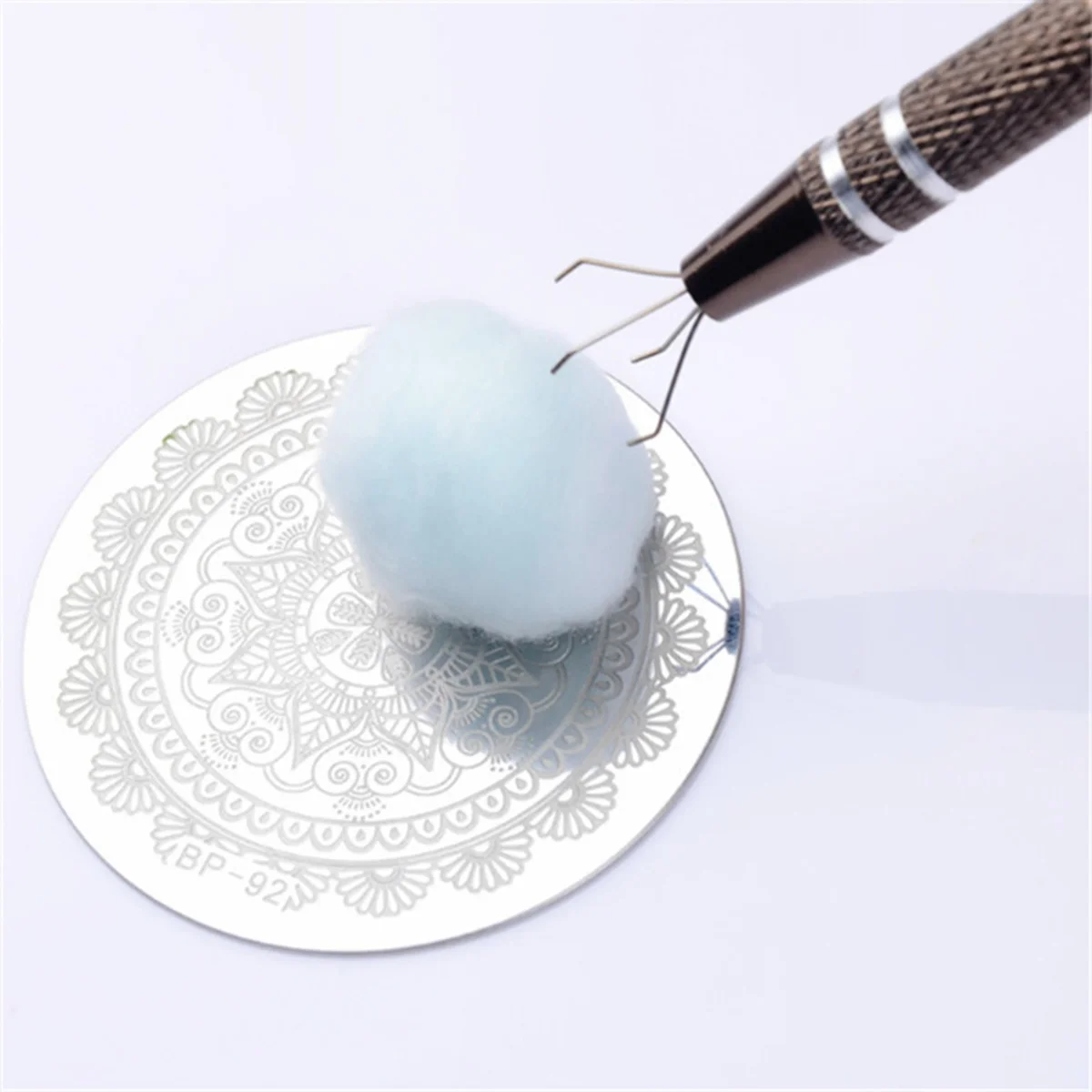 

3pcs Cotton Claw Nail Tool Manicure Saver For Nail Art Clean Stamping Plate Remover Cotton Pickers Manicure Tools Kit