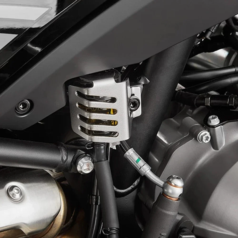 

Motorcycle aluminium Accessories Rear Brake Fluid Reservoir Guard Cover Protect FOR CFMOTO CF MOTO 800MT 800 MT 800mt 2021 2022