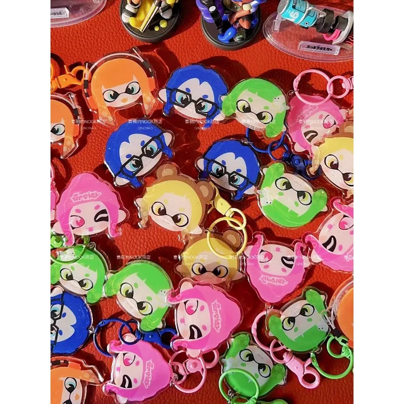 In Stock Splatoon Jet Fighters Homage Mobile Phone Holder Keychain Pendant Game Peripheral Gifts for Girlfriends