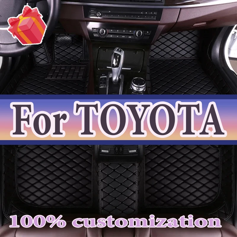 

Car Floor Mats For TOYOTA RAV4 Ⅳ CA40 Alphard 4Runner Hilux 2door Hilux revo Hilux Highlander Sequoia Corolla Car Accessories