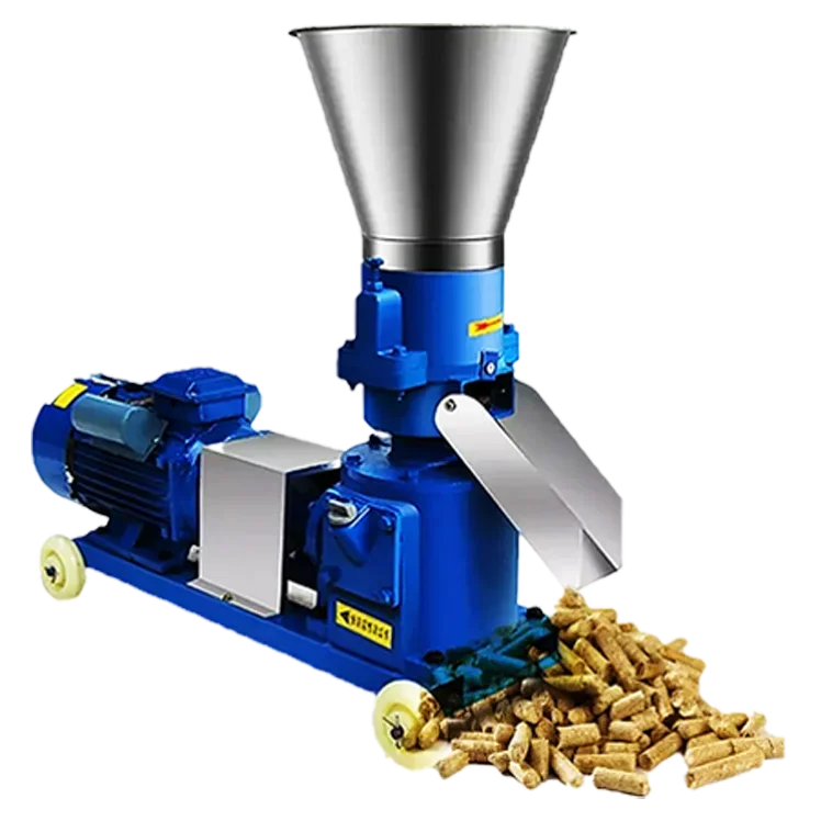 Hot selling feed pellet machine farm mill animal 2 roller feed processing chicken cattle sheep pellet machine without motor