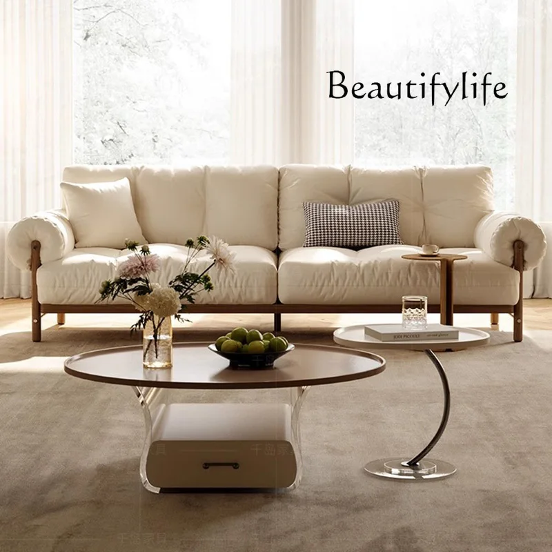 

Luxury Puffs Living Room Sofas White Floor Garden Human Dog Bed Outdoor Sofa Couch Lazy Cute Sillon Cama Lounge Suite Furniture