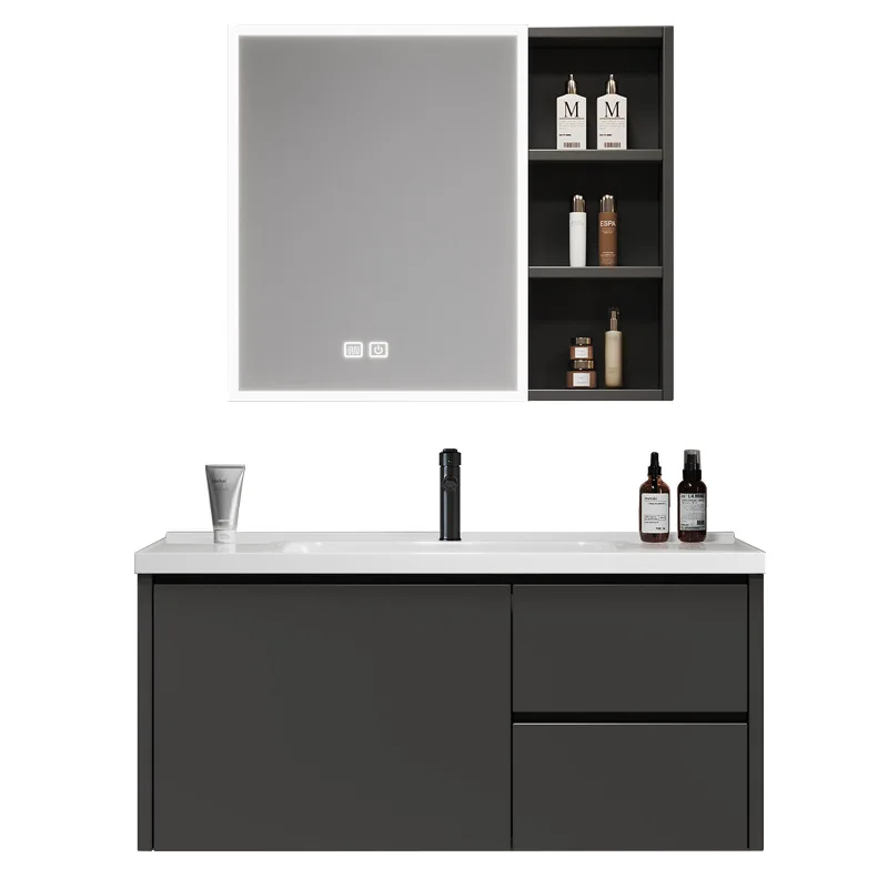 

Thickened, honeycomb aluminum, bathroom cabinet, wash basin, combination, toilet, integrated, ceramic