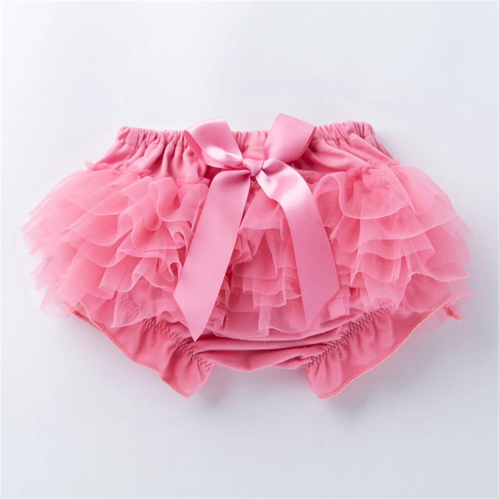 Baby Girls Tulle Tutu Bloomers Infant Newborn Diapers Cover Short Skirts Set Girls Skirts Rainbow Baby Skirt