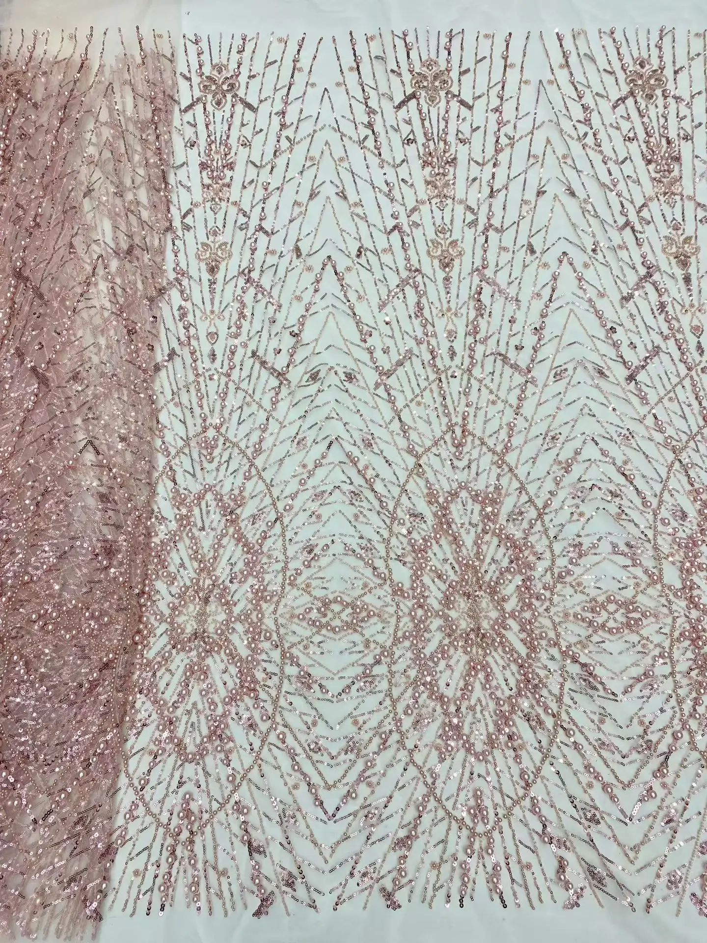 

Африканская кружевная ткань с блестками и бисером, 2021, высокое качество, 5 ярдов, нигерийская свадебная вышивка для жениха, французский тюль, шитье XZ6346