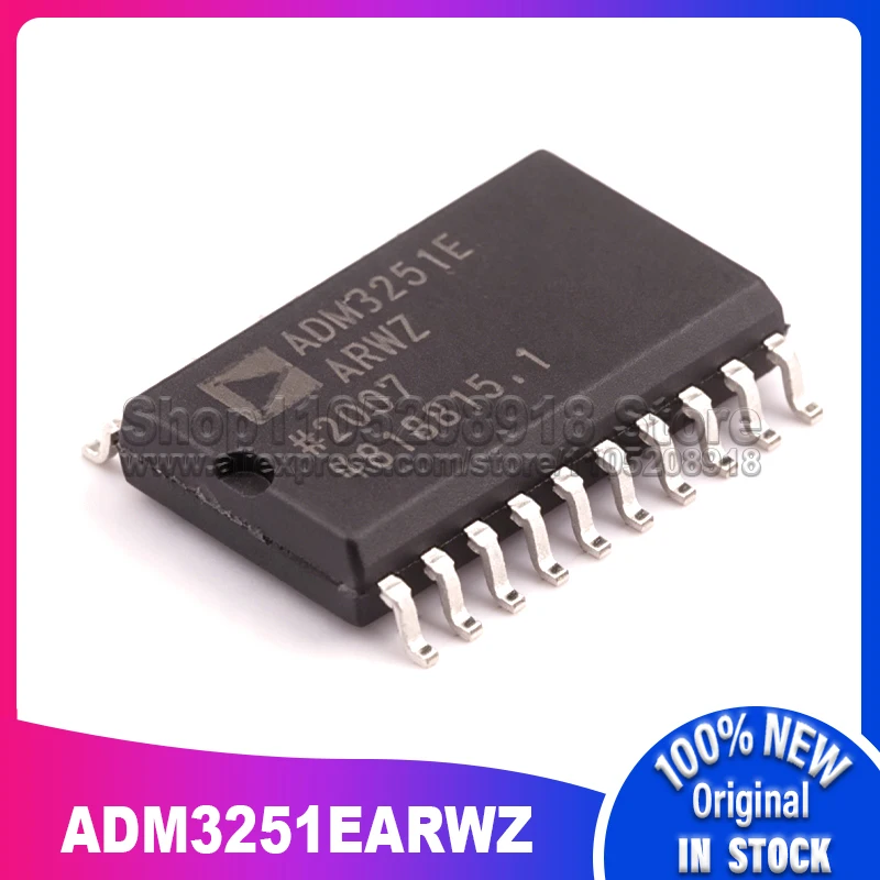 

1PCS/LOT ADM3251EARWZ Isolated single-channel RS-232 line driver receiver 100% New Spot stock