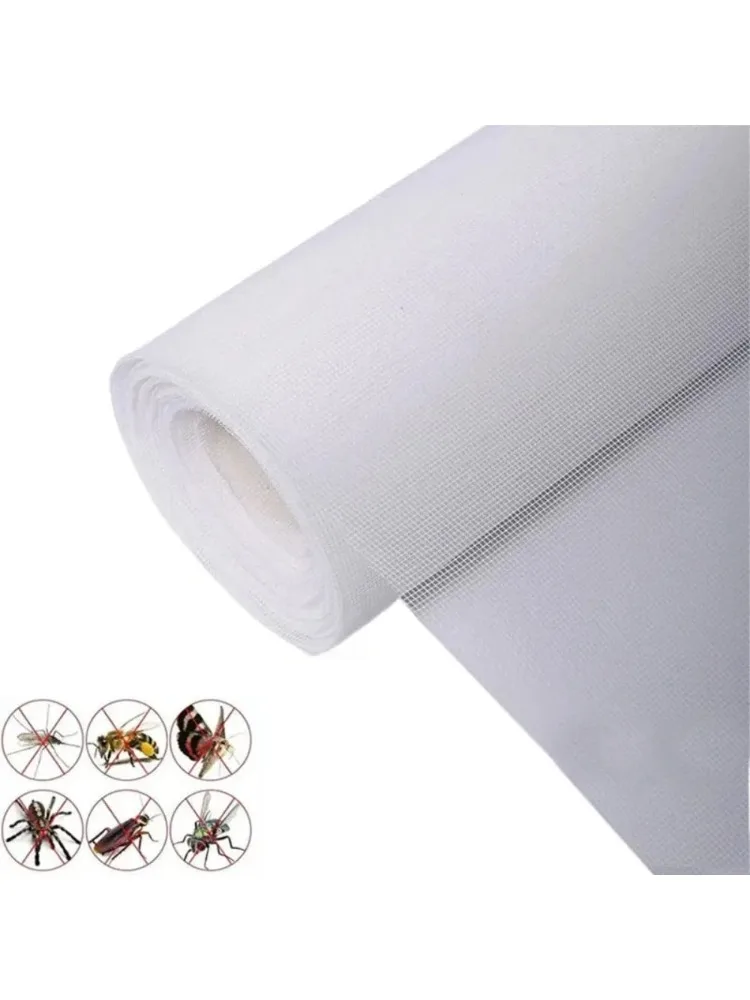 Designed for Cutting and Wide Coverage, Ideal for Home and Outdoor Use with Mesh Multi Functional White Insect Proof Net Roll