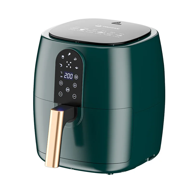 Homeuse oilfree and smokefree automatic largecapacity intelligent multifunctional electric fryer