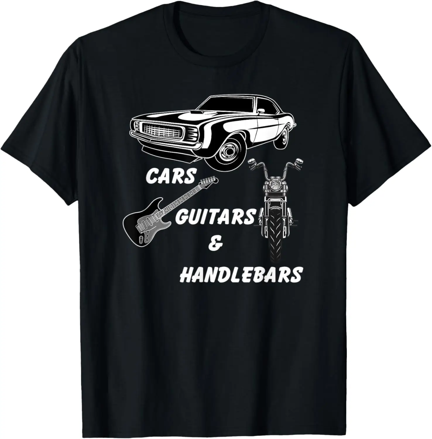 T-shirt da equitazione classica per motociclette per auto