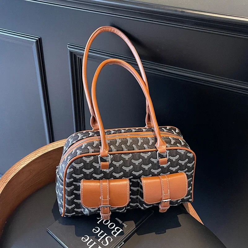 

PU Leather Women's Shoulder Bag, Women's Zipper Wallet, Outdoor Leisure Chain Strap Shoulder Bag, Fashionable Design Handbag