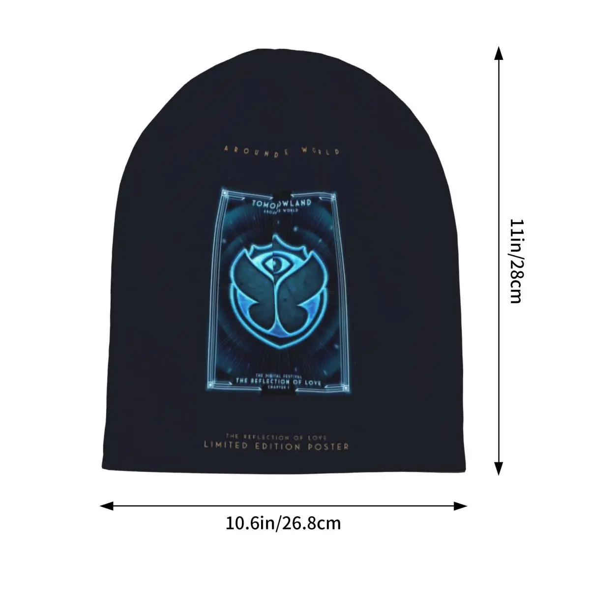 Tomorrowland Party Electronic Dance Festival Unisex Adult Beanies Caps Knitted Bonnet Hat Fashion Autumn Winter Skullies Hats