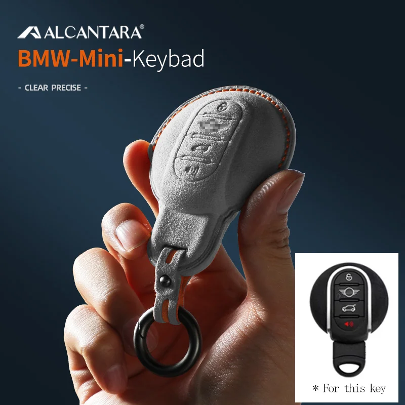 

Чехол для ключей от автомобиля, сумка-брелок для BMW Mini COOPERS COUNTRYMAN ONE JCW CLUBMAN F56 F55 F54 F57 F60 Roadster, автомобильные аксессуары