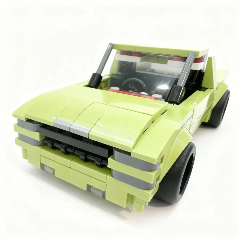 

251PCS MOC City Champions Super Car Chevrolet Model Technology DIY Creative Assembly Bricks Display Birthday Gift Collectible