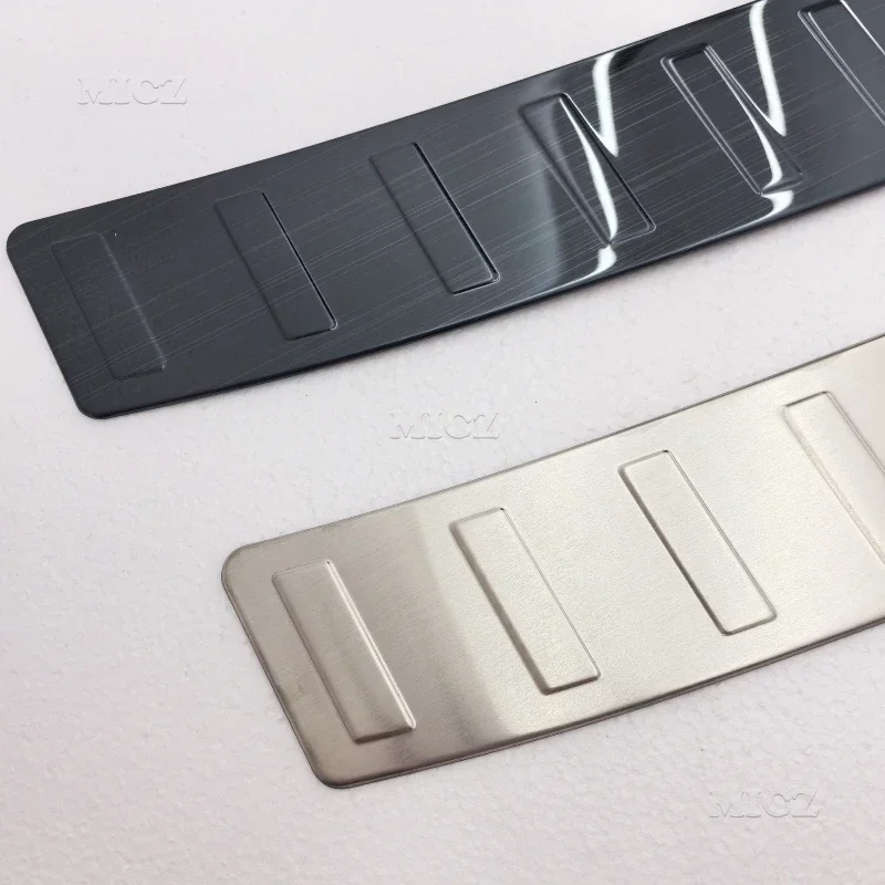 

For BMW X5 E70 2007 2008 2009~2013 Car Accessories Stainless Rear Bumper Protector Sill Trunk Rear Guard Tread Plate Cover Trim