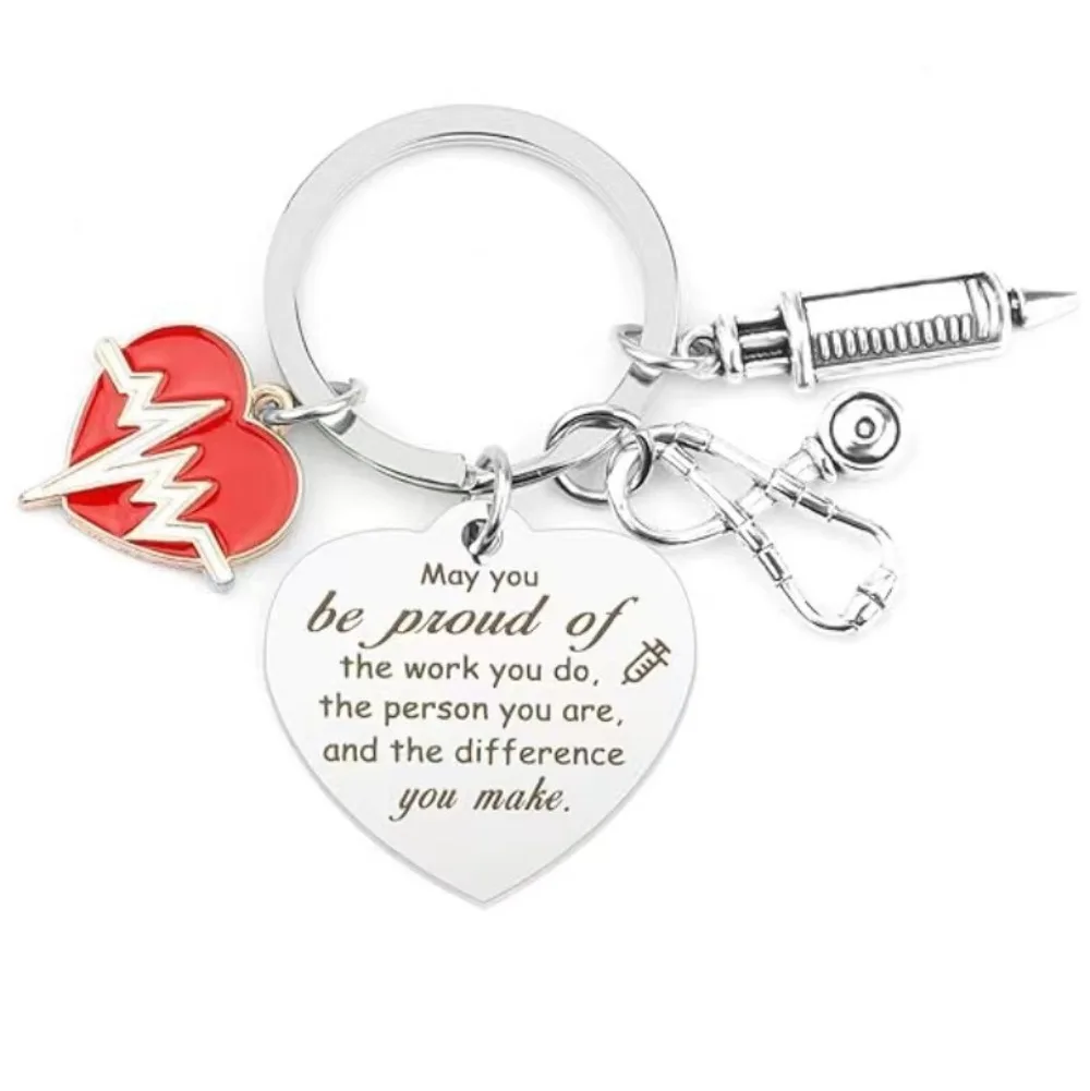 Nurse Gifts Nurse Keychain Nurse Practitioner Gifts Nursing Student Medical Assistant Gifts Thank You Appreciation Keychain