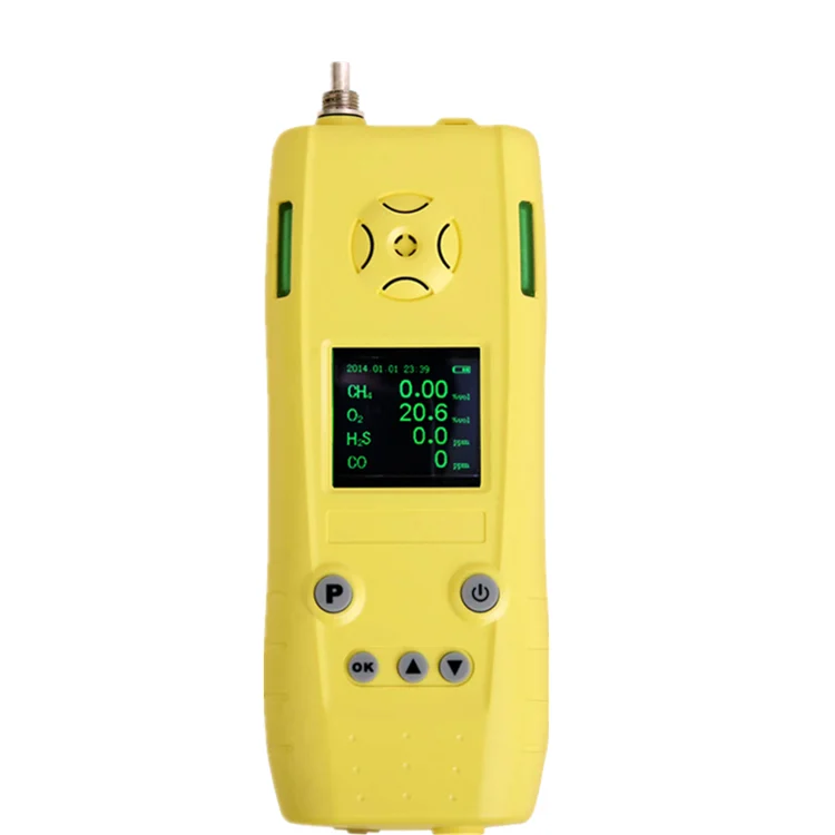 Portable Pump Suction Four-in-one Multi Gas Detector