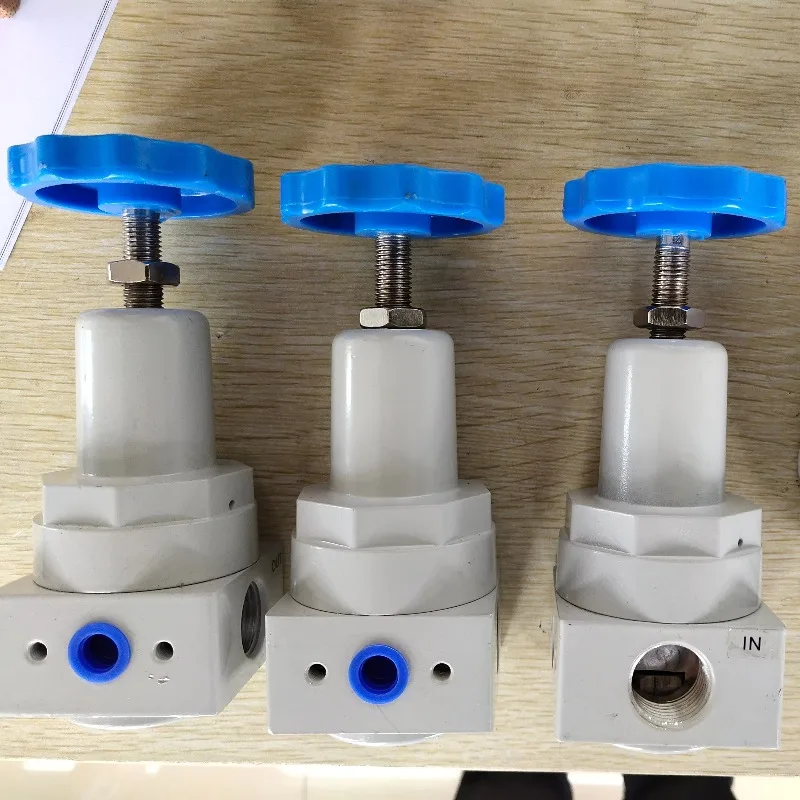 QTYH-8 QTYH-10 QTYH-15 QTYH-25 QTYH-50 Air Inlet Pneumatic High Pressure Air Regulator with Pressure Gauge