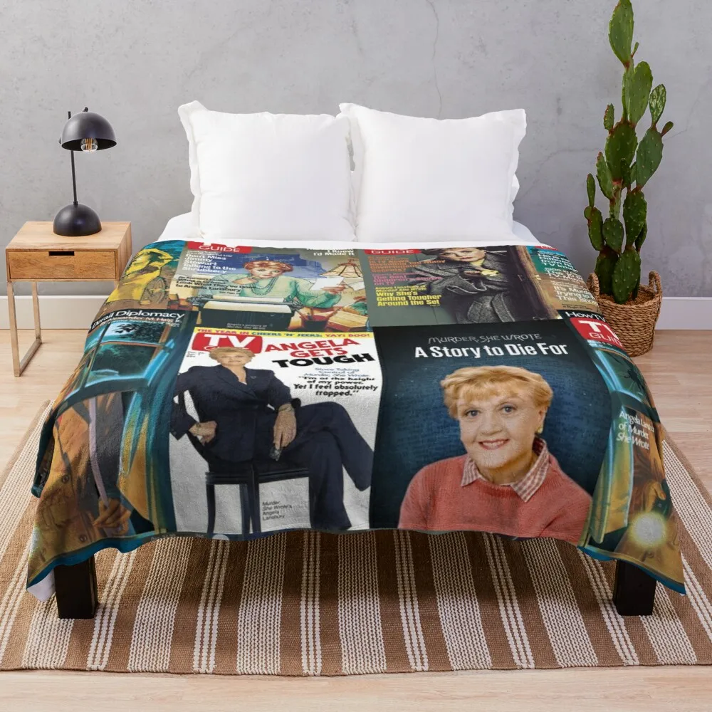 Angela Lansbury Throw Blanket For Sofa