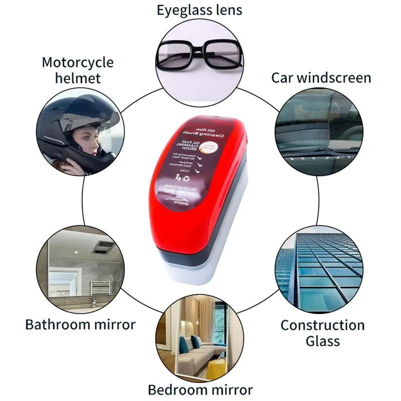 Auto Glas Öl Film Entferner Leistungsstarke Windschutzscheibe Reiniger Auto Glas Schwamm Reinigung Pinsel Wasser Flecken Fleck für Auto Reinigung Werkzeuge