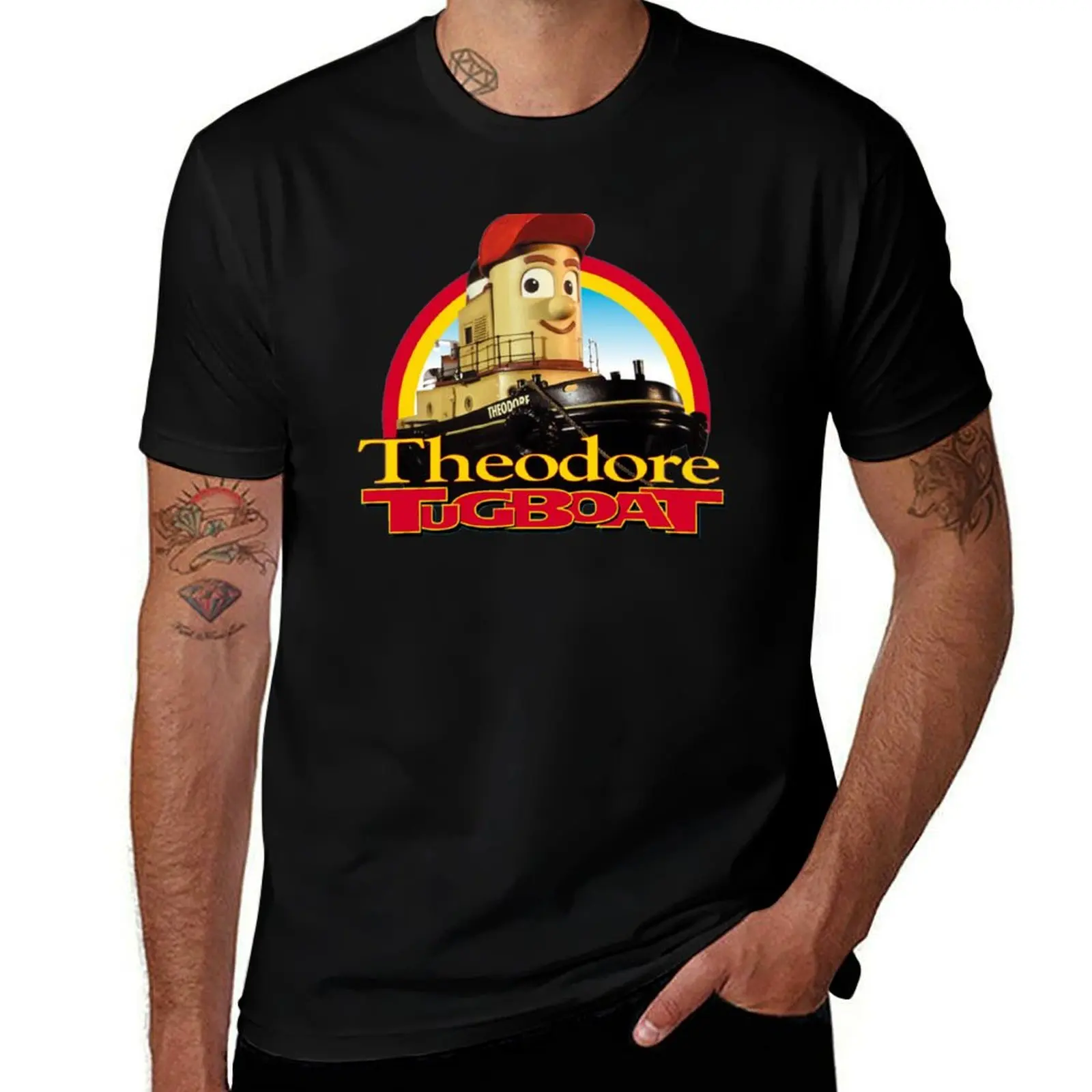 Theodore Tugboat T-Shirt Work Comfort T-Shirt for Men