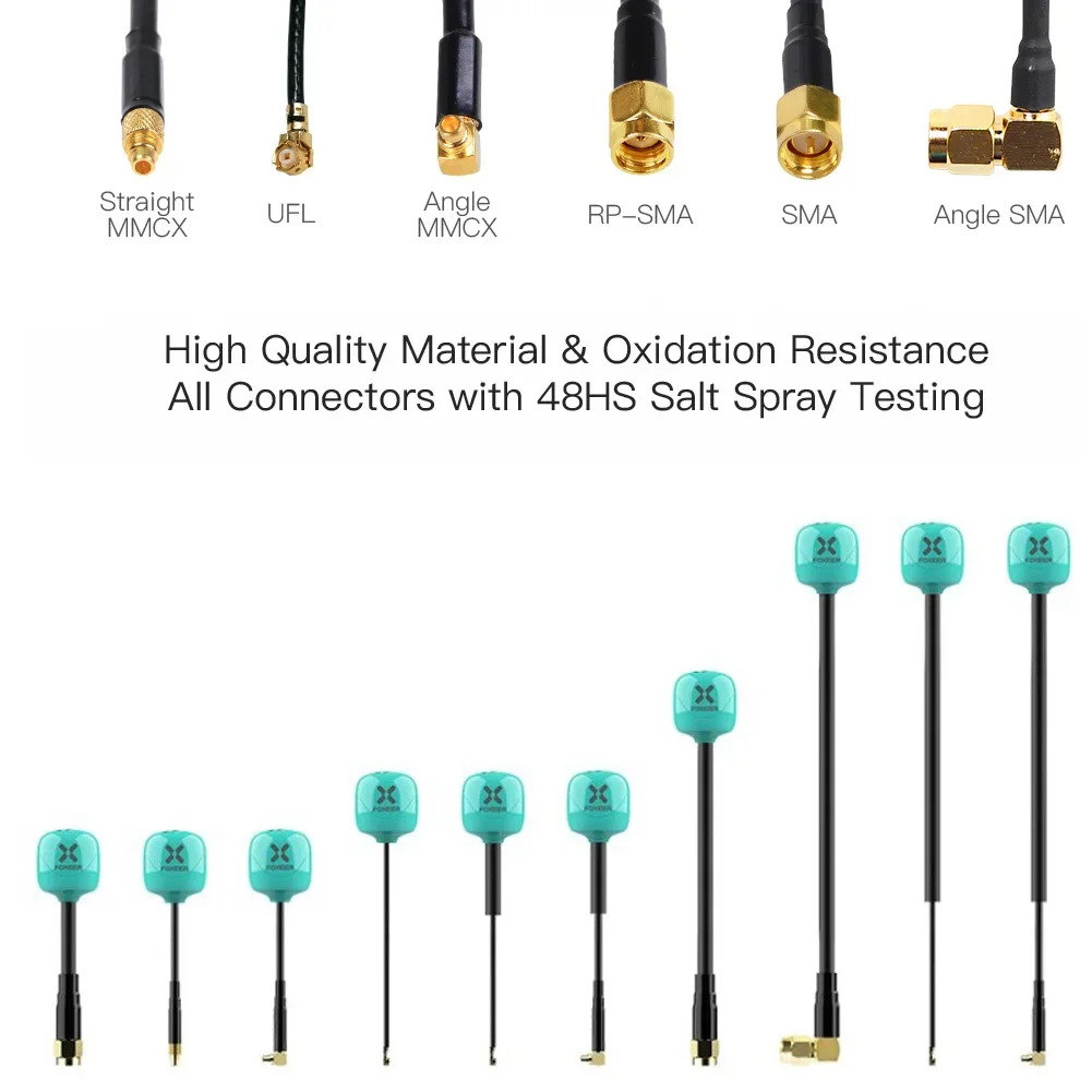 2 SZTUK Foxeer Lollipop 4 Lollipop Plus Omni 5.75G 2.6DBI Mini antena RHCP LHCP SMA MMCX prawa prosta RHCP UFL do drona RC FPV