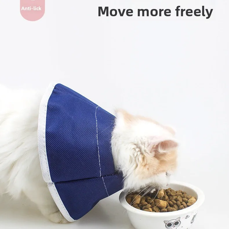 

Pet Supplies Soft Cloth Male and Female Cat Sterilization Non-woven Elizabeth Ring Cat Little Elizabeth Ring Ladybug