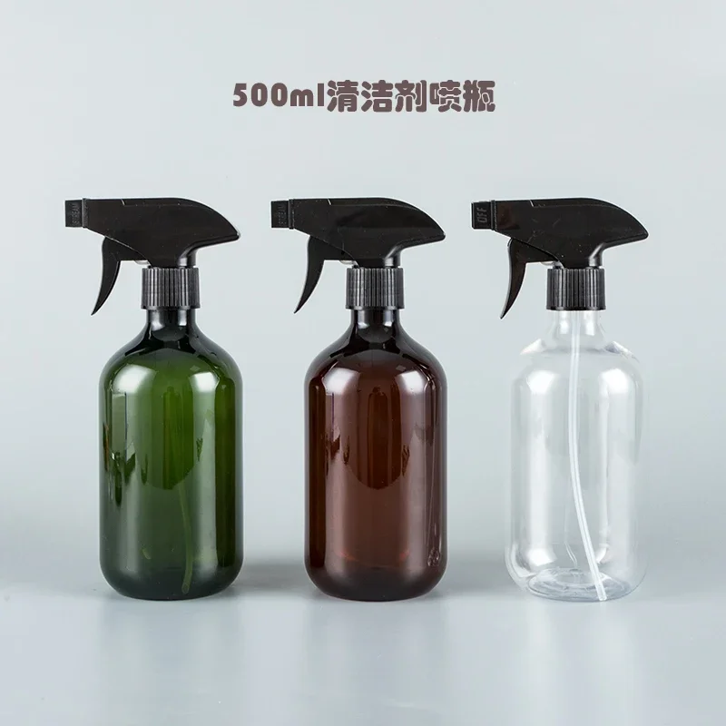 300/500ML Plastic Spray Bottle Large Capacity High Pressure Moisturizer Empty Container for Water Can Hair Stylist Hairdressing