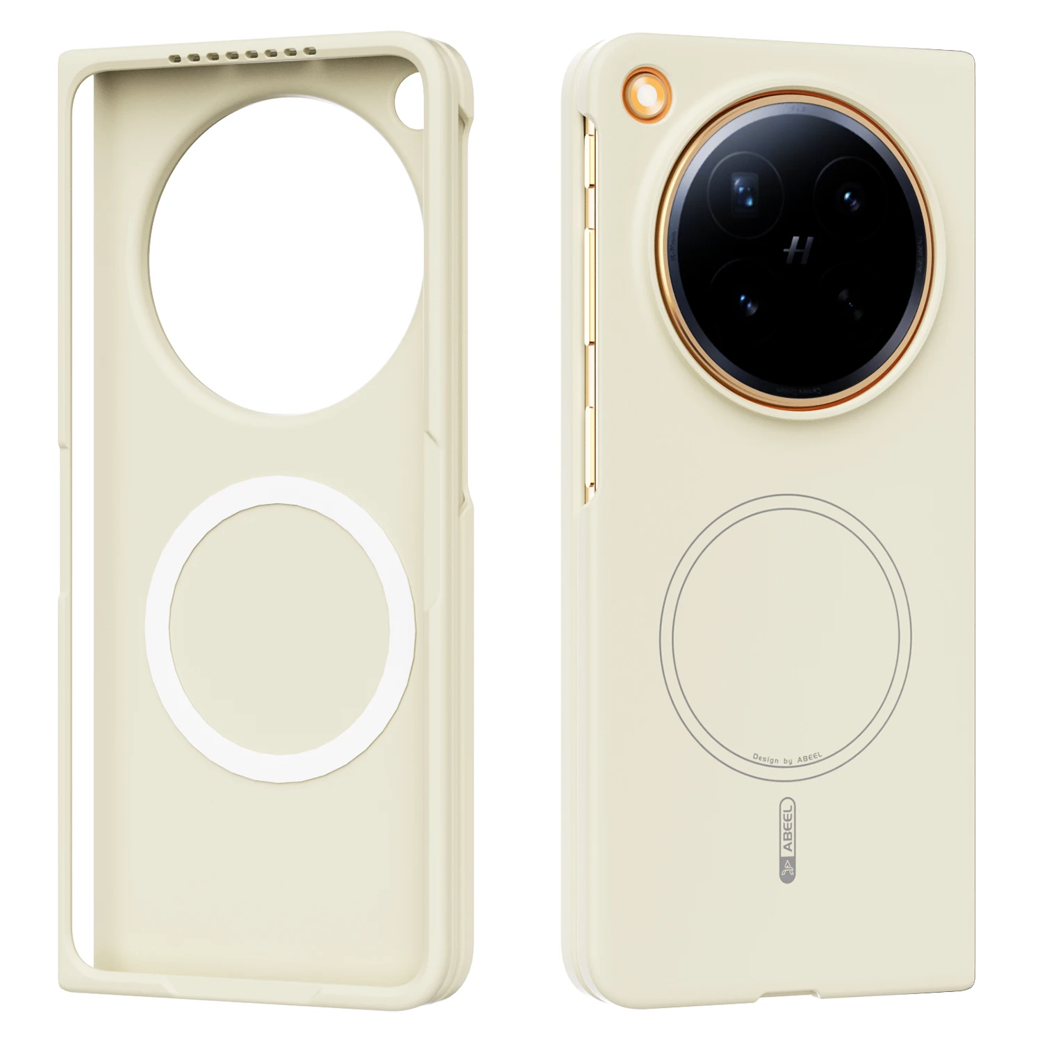 For OPPO Find N6 Case Hand Feel Hard Plastic For Magsafe Circle Mobile Phone Cover view 3