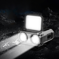 Ultra Bright Mini Rechargeable Head Lamp LED Clip On Cap Light Waterproof Sensor Hat Light Flashlight Headlamp For Fishing Camp