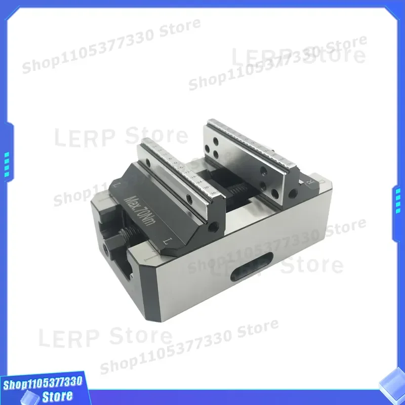 5 Axis CNC Self Centering Vice 77mm Width Machine Accessories Lang HE-R06822.120 Precision Clamping Tool for Milling Drilling