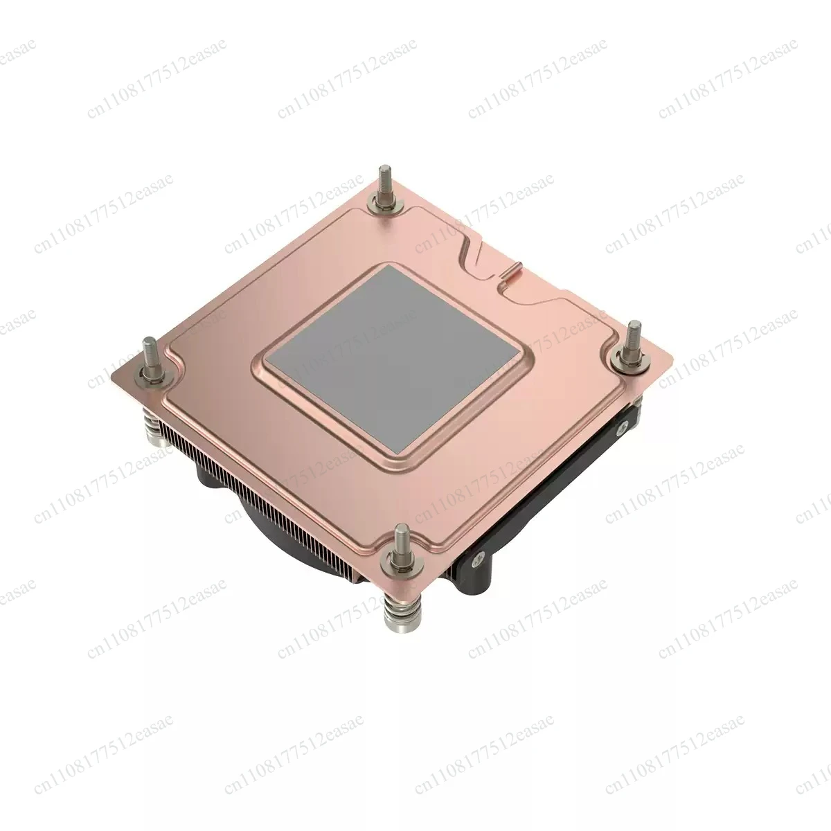 V12 1U Ultra-thin VC Soaking Plate Server All Copper 1700 1200 115X Side Blow Turbo Fan