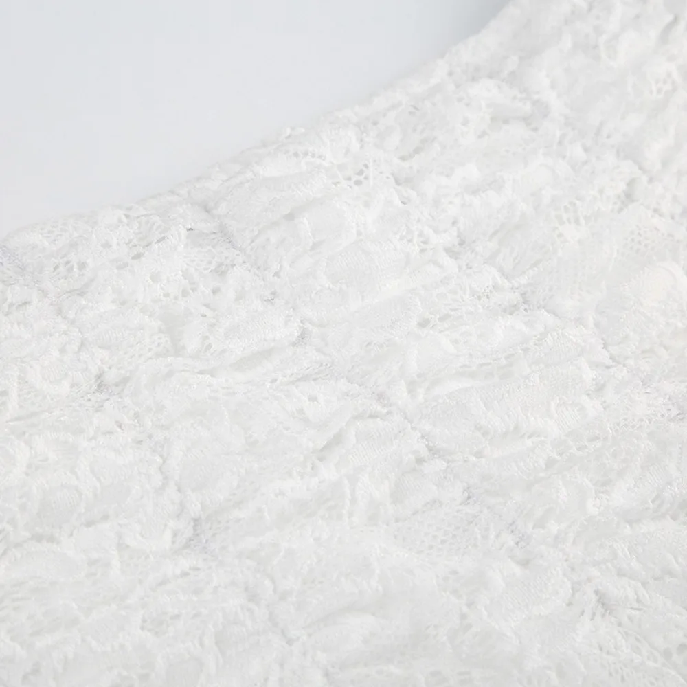 Mulheres Ruffled Renda Plissada Mini Saia, Todos Jogo, A-Line, Em Camadas, Patchwork, Novo