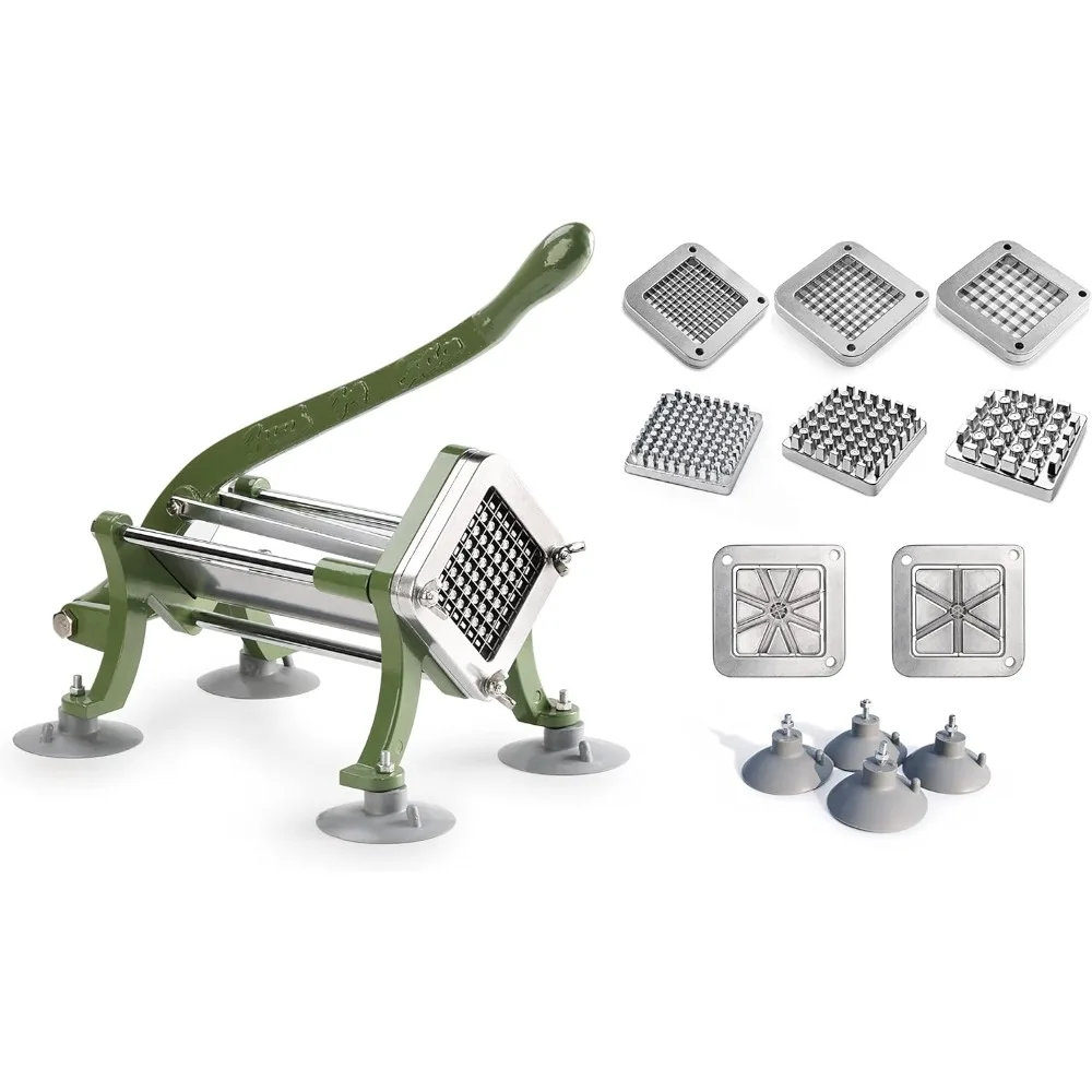 

408 Commercial Grade French Fry Cutter, Complete Combo Sets