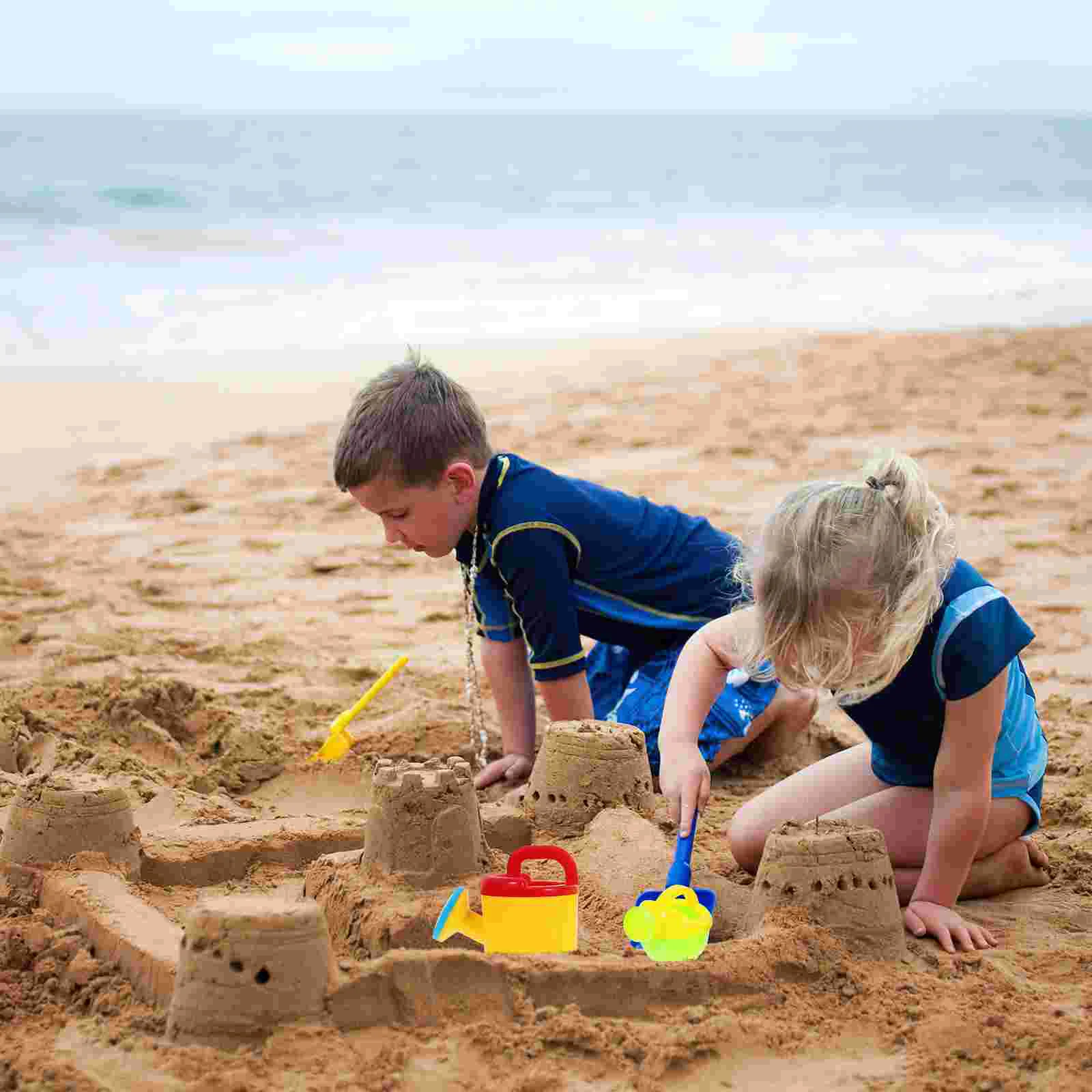 4 pçs rega pode crianças pré-escolar educação praia brinquedo garrafa do bebê crianças brinquedos latas de jardim plástico bico longo para