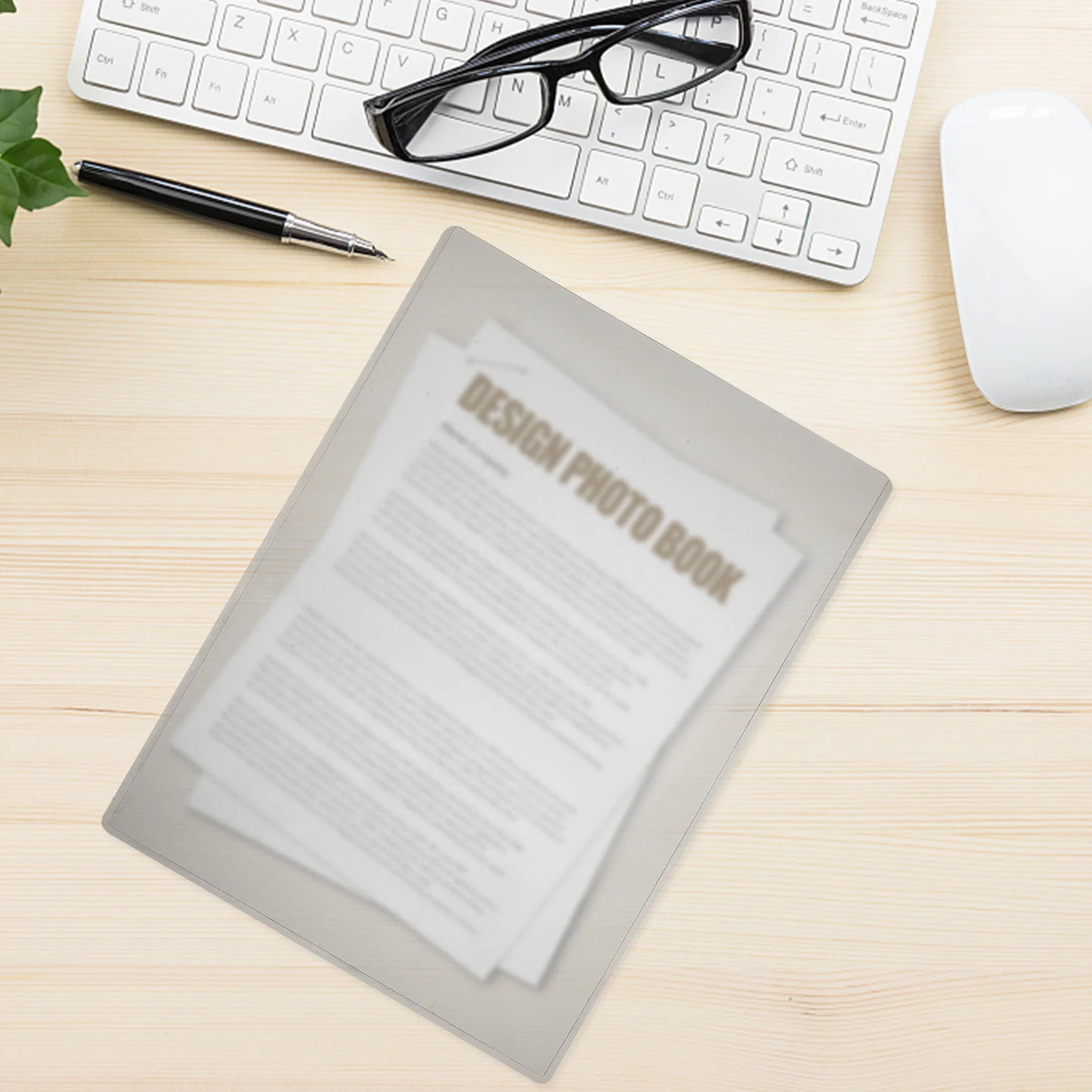 

10Pcs Plastic File Folders Multi-Function Office Use Document Holders A4 Paper Protector Document Folder