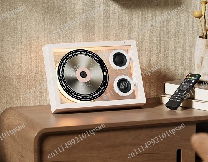 2026 Latest Technology Tool K18 Music Photo Frame CD Player Speaker with FM Radio, TF Card, Hands Free Call and