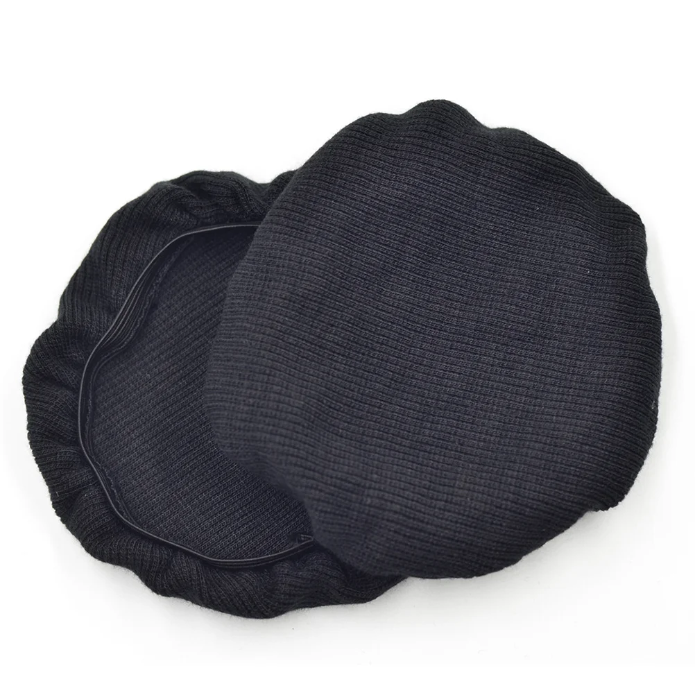 2pcs Stretchable Fabric Headphone Covers Washable Sanitary Ear Pad Earcup Covers Fit Ear Headphones with 9-11cm